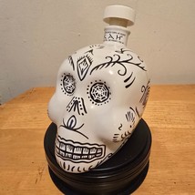 Skull Dia De Muertos KAH Blanco Tequila Bottle Decanter Day of The Dead ... - $513.66 MXN