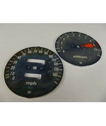 Honda CB750 gauge plates 1970&#39;s ORIGINAL OEM blue NIPPON DENSO plastic m... - $320.61 MXN