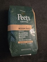 1 Bag Peet's Coffee Organic Alameda Morning Blend Ground 10.5 oz (MO6) - $15.81