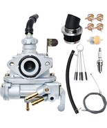 CT70 Carburetor Carb with Throttle Cable &amp; Air Filter Replacement for Ho... - $58.19