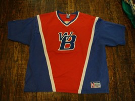 Vintage 90s Washington Bullets CHAMPION Shooting Shirt Warm Up NBA Jersey 2XL  - $98.99