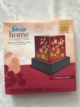 Febreze Flameless Luminary Refill 2 Scented Shade - Cranberry Pear - - £11.88 GBP