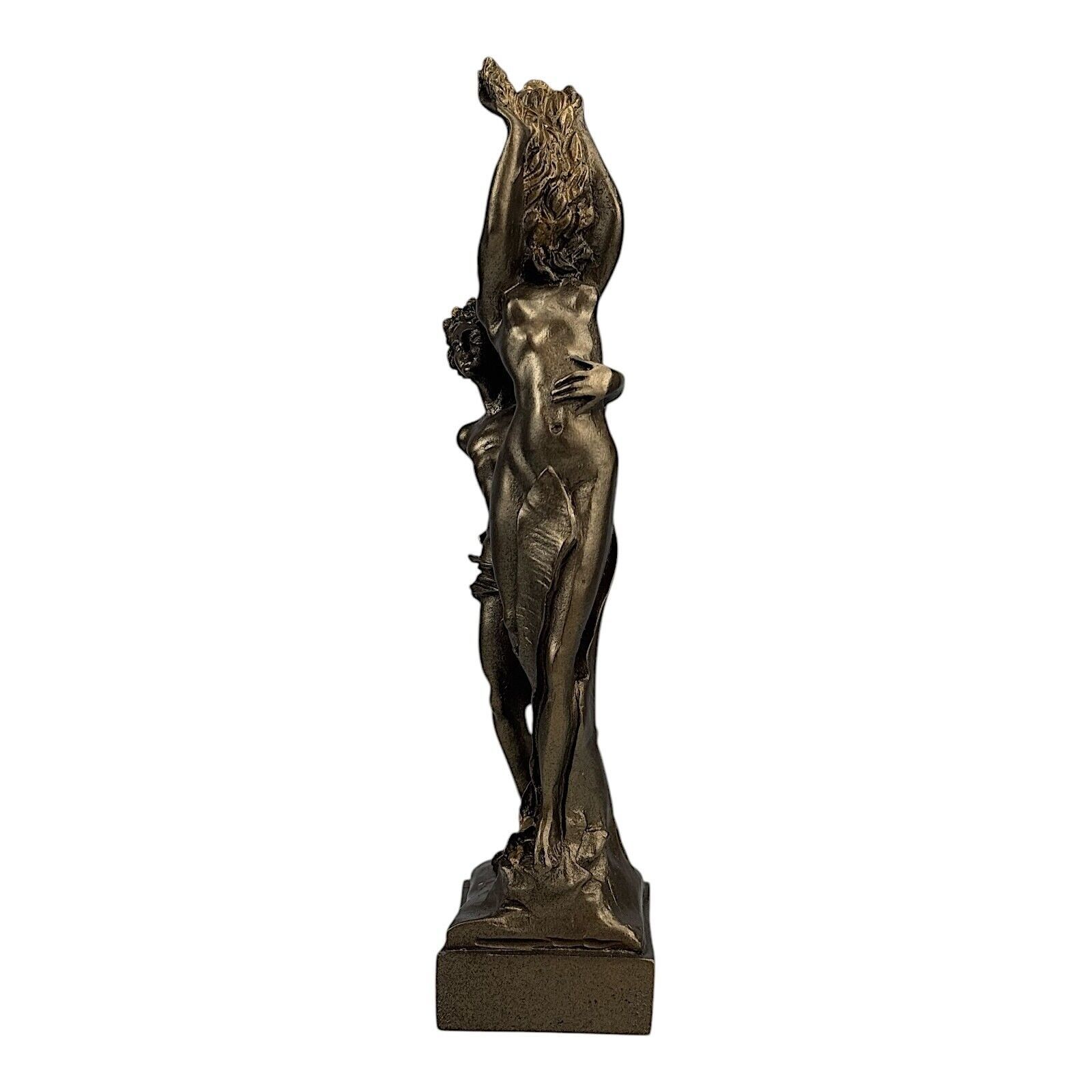 Apollo & Daphne Bernini Greek Roman Nude God Cast Alabaster Statue Bronze Effect Item image 3