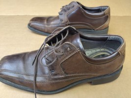 Dockers Trustee Men&#39;s Brown Leather Dress Casual Oxford Comfort Shoe Siz... - $17.93