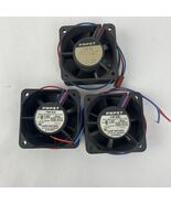3 x NEW 60 mm² FANs ● Ball Bearing Quiet ● Runs on 12 to 30 VDC ** USA S... - $326.69 MXN