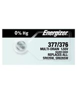 4 Energizer 377 376 Silver Oxide Watch Batteries SR626SW SR626W - $8.13 CAD
