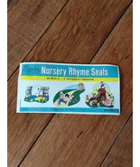 36 Vintage Eureka Paper Magic Nursery Rhyme Seals Booklet 6 Designs. USA... - $4.49