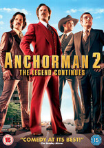 Anchorman 2 - The Legend Continues DVD (2014) Will Ferrell, McKay (DIR) Cert 15  - £12.90 GBP