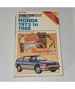 1973-1988 HONDA ACCORD CIVIC CRX PRELUDE CHILTON REPAIR MANUAL - $232.09 MXN