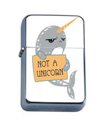 Narwhals D2 Flip Top Oil Lighter Wind Resistant - $14.80