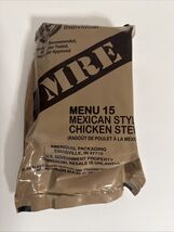 MRE Individual Menu Single Meal 01/2024 Inspected Menu 15 - $220.51 MXN