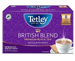 Tetley British Blend Premium Black Tea, 320 Tea Bags, Rainforest Alliance - $27.58