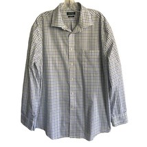 Lauren Ralph Lauren Long Sleeve Plaid Check Dress Shirt Mens 2XL 18 34/35 - £19.25 GBP