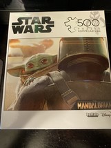 C2 - NEW Star Wars The Mandalorian The Child Baby Yoda 500 Piece Buffalo... - $35.00