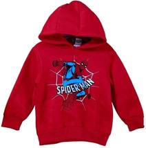 Marvel Spider-Man Toddler Boy Pullover Fleece Sweatshirt Hoodie (2T)  - £13.00 GBP
