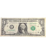 $1 One Dollar Bill 19279658 birthday anniversary September 6 or June 9, ... - £7.85 GBP