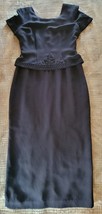 Donna Morgan  Womens Size 8 Navy Formal Dress Beaded Lined Beautiful - £8.99 GBP