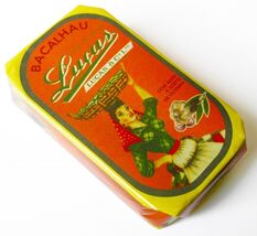 Luças - Canned Codfish with Garlic and Olive Oil - 5 tins x 120 gr - $85.09 CAD