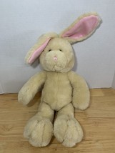 Michaels Crafts Store 2004 plush tan beige bunny rabbit Easter stuffed animal - $19.79