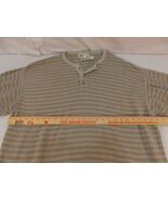 Mens Eddie Bauer Big / Tall Tan White Mixed X-Large Pullover 3 Button Sw... - $18.20 CAD