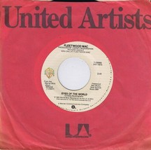 VINTAGE 1982 Fleetwood Mac Eyes of the World Vinyl 7&quot; 45 RPM - £15.56 GBP