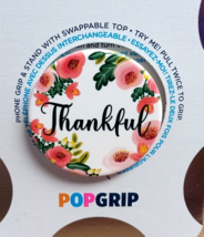 PopSockets PopGrip Phone Grip &amp; Stand with Swappable Top - Thankful - £7.17 GBP