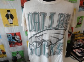 Vintage Philadelphia Eagles Dallas Sucks T Shirt L - £53.40 GBP