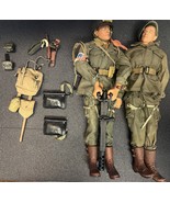 Ultimate Soldier 101st Airborne Market Garden 12” Lot 2 w/ BAR Bayonet Bags - $924.04 MXN