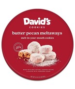 David&#39;s Cookies Butter Pecan Meltaways 32oz Exquisite Gourmet All-Natura... - €25,45 EUR