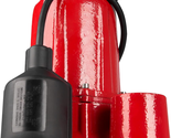 Red Lion RL-SC50T 115-Volt, 1/2 HP, 4300 GPH Cast Iron Sump Pump with Te... - $261.28