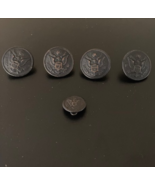 Vintage 1917 WWI Military Service Buttons - New York - $911.52 MXN