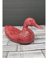 Vintage Vohann of California Original Designs Decorative Ceramic Duck - $23.55