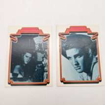 Elvis Presley Souvenir Card Lot of 2 Trading Cards The King Boxcar 1978 ... - $5.89