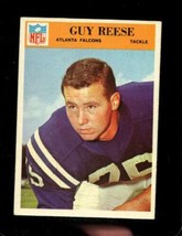 1966 Philadelphia #9 Guy Reese Vgex Falcons *X57577 - £1.54 GBP