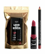 NYX Professional Makeup Love Lust Disco Suede Matte Lip Kit Cherry Skies... - $13.59 CAD