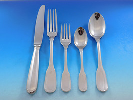 Touraine by Christofle France Stainless Steel Flatware Service Set 40 pieces - £3,479.62 GBP