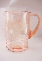 Macbeth Evans Vintage pitcher - pink dogwood - apple blossom depression glass -  - £153.02 GBP