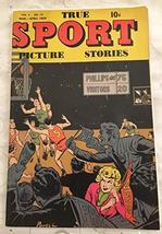 True Sport Picture Stories Vol. 4#12 1949-Basketball-Bob Powell-last issue-VG - £39.38 GBP