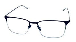 John Varvatos Rectangle Mens Navy Gunmetal Eyewear Metal Frame V172. 55mm - $89.99