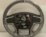OEM factory original brown leather heated steering wheel for some 19+ Si... - $129.99