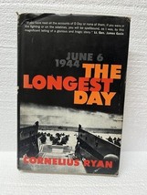 1959 THE LONGEST DAY Cornelius Ryan Book June 6 1944 Hardcover w/Dust Ja... - $19.79