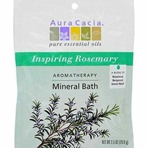 NEW Aromatherapy Mineral Bath Inspiration Packet 6 Units 2.5 oz - $23.77