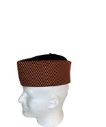 Men&#39;s Brown Handmade African Traditional Chieftaincy Hats. One Size, - €36,36 EUR
