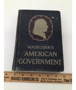 1952 Vintage US Gov. History &quot;Magruder&#39;s American Government, 1952&quot; Illu... - $9.90