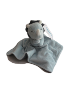 NWT Carters Plush Stuffed Blue Dinosaur Dino Soft Security Blanket Lovey... - £16.73 GBP