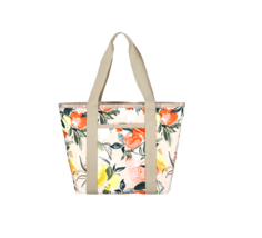 LeSportsac Citrus Explosion Everyday Zip Tote, Juicy Oranges &amp; Zingy Lem... - $90.99