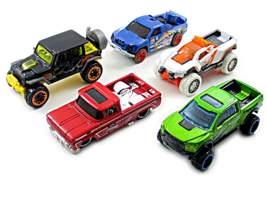  SET*5 Hot Truck Models, Hotwheels Scale 1:64, New - $40.59