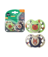 Tommee Tippee Fun Style Soothers, Symmetrical, 6-18M, Pack of 2 Dummies - £62.59 GBP