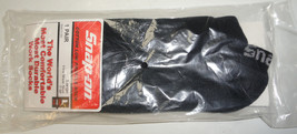 Cotton Low Profile Socks Size L Large Mens 7-12 BLACK Snap-On - £9.44 GBP