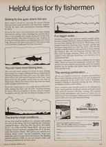 1975 Print Ad Scientific Anglers Fly Fishing Tackle 3M Company Midland,Michigan - £14.61 GBP